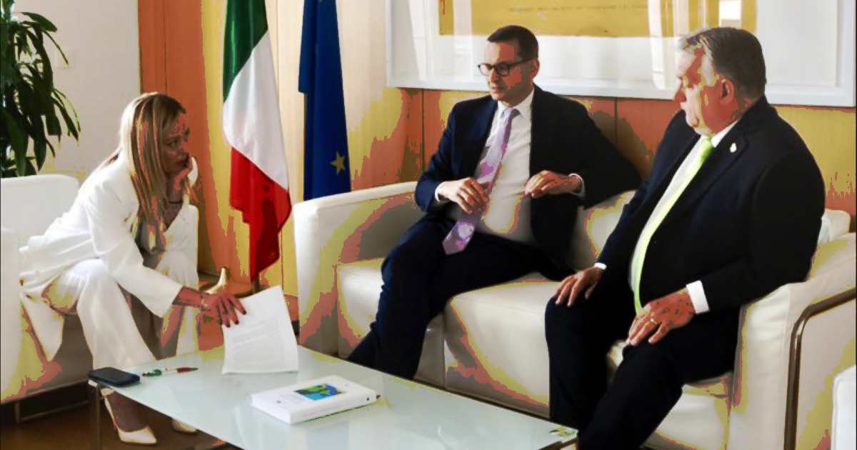 meloni migranti incontro orban