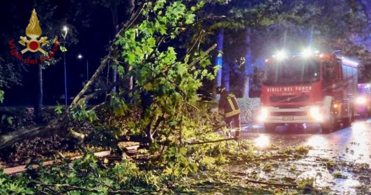 Maltempo in Friuli Venezia Giulia 12 luglio 2023