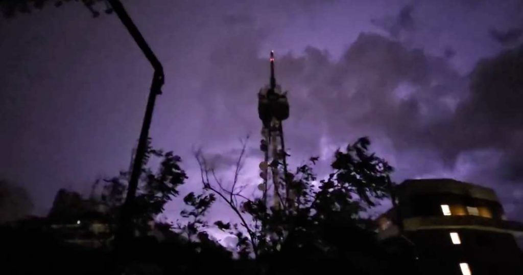 Milano temporale stanotte