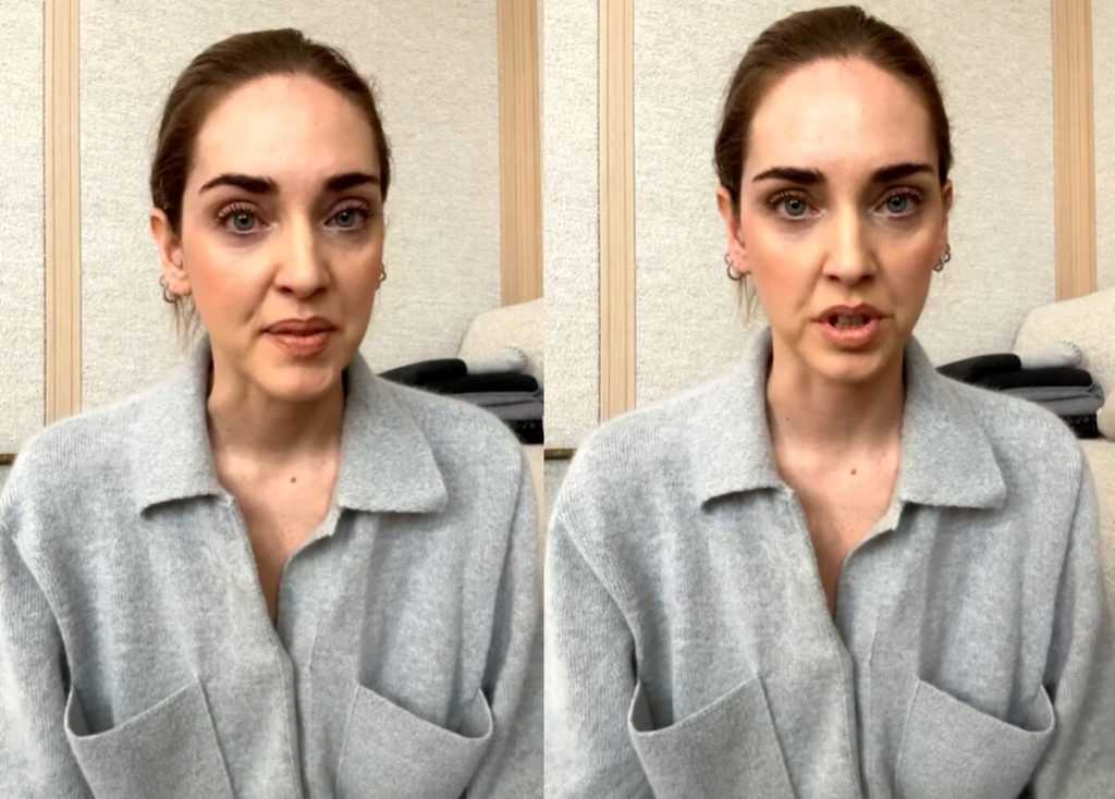 Chiara Ferragni e il video di scuse