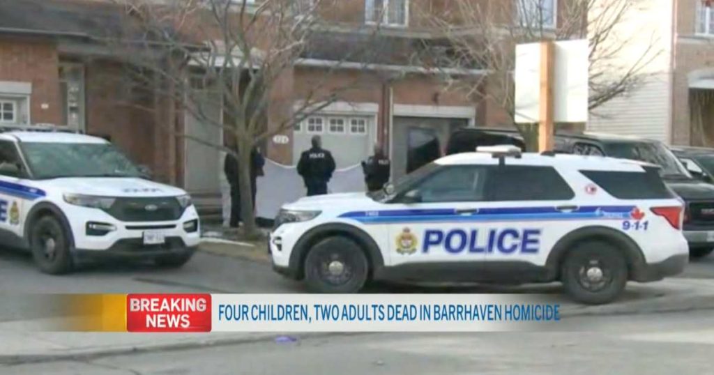 Canada strage in casa