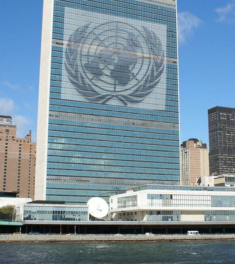 Il Palazzo di Vetro sito a New York