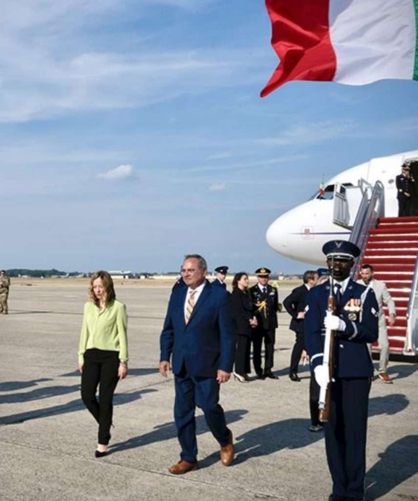 meloni a Washington